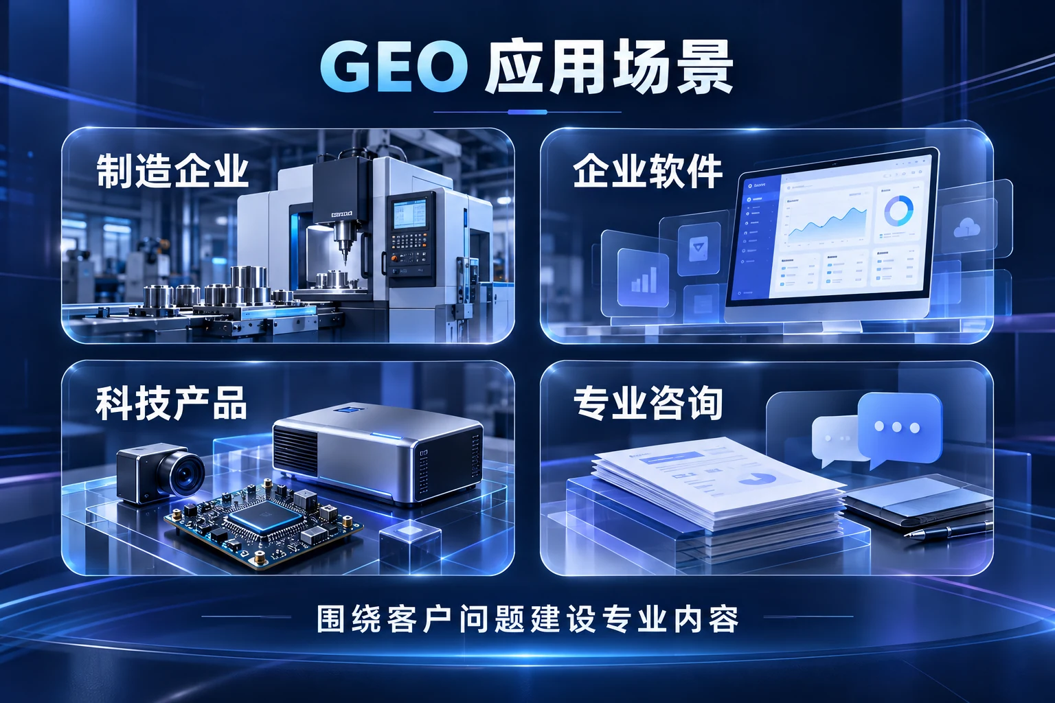 图 5:GEO 企业应用场景示意